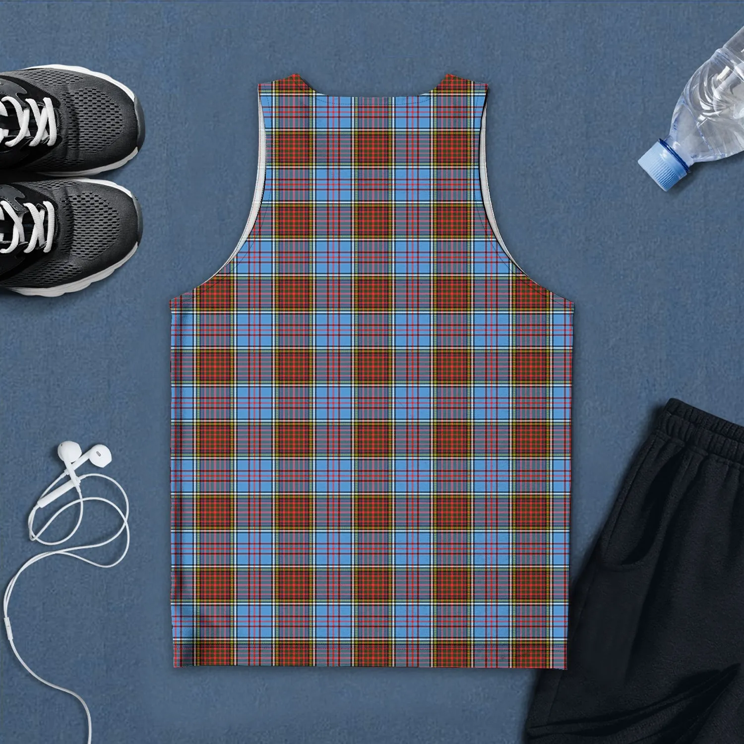Anderson Modern Tartan Mens Tank Top