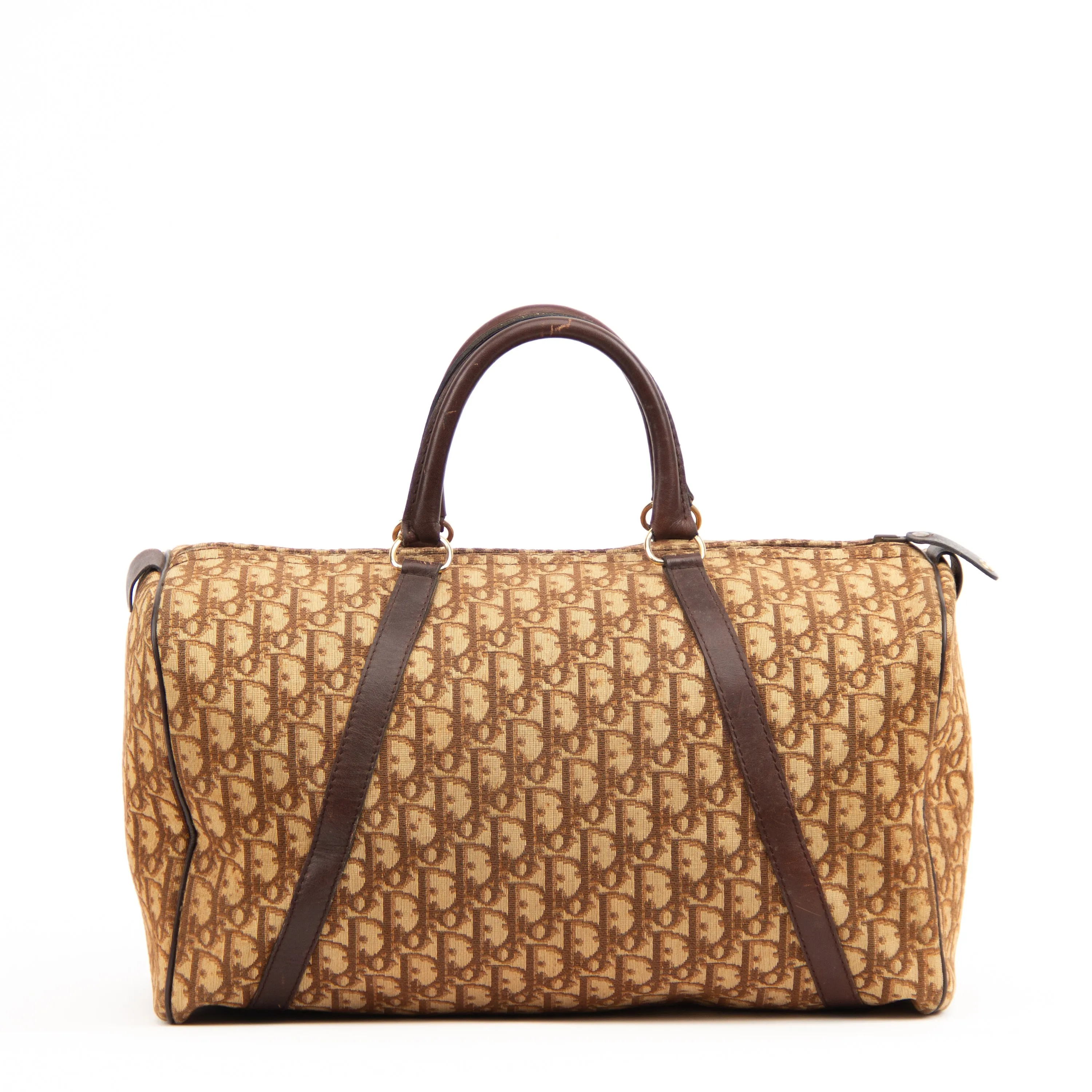 Brown Trotter Boston Bag