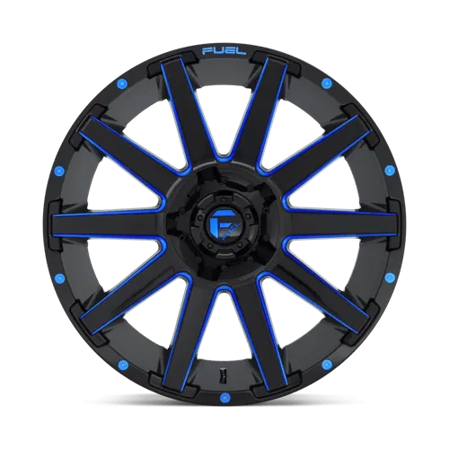 CONTRA D644 20.0X10 8X6.5 GL-BLK-BTTC -18MM