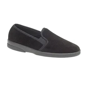 Crown Comfort Slippers - MS247 - Black