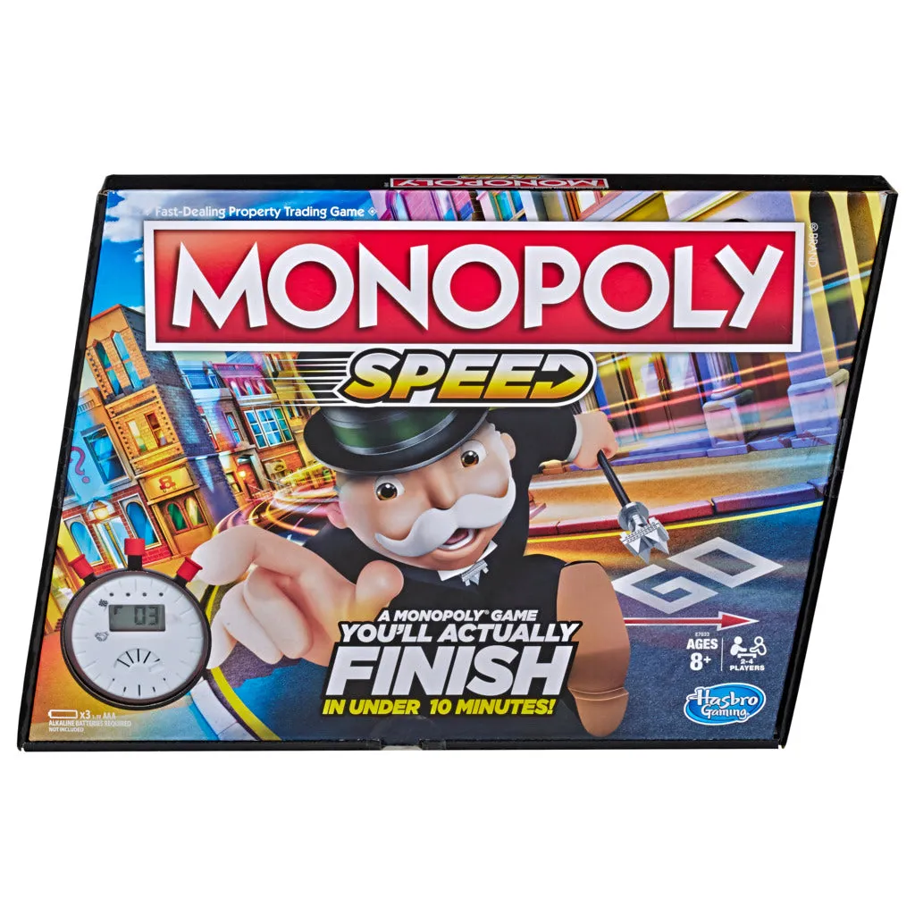 Monopoly Speed Board Game by Hasbro