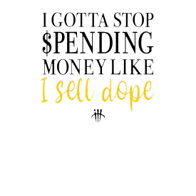 Nike Dunk Low “Michigan” | illcurrency Navy Blue T-Shirt (Gotta Stop Spending Money)