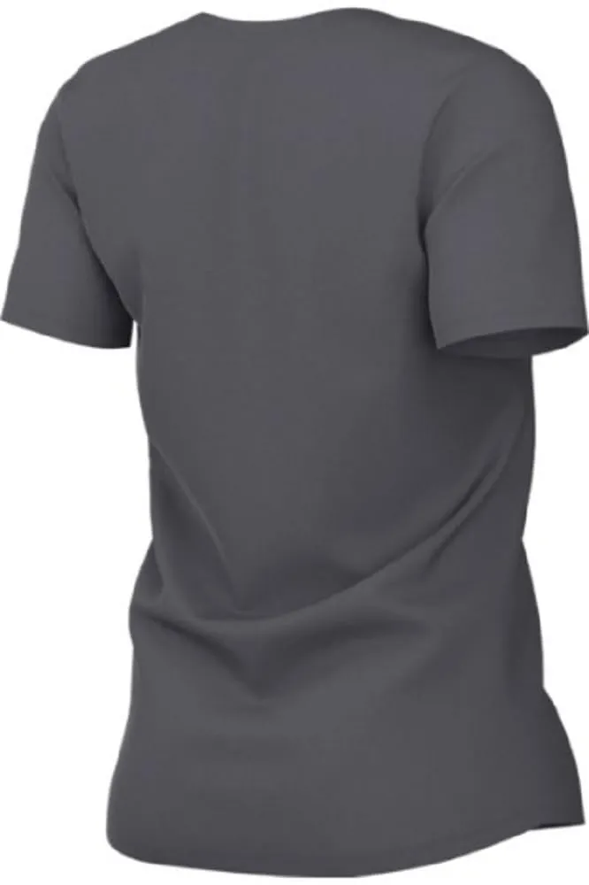 Nike Women's Legend Short Sleeve Crew T-Shirt Large Carbon Heather
