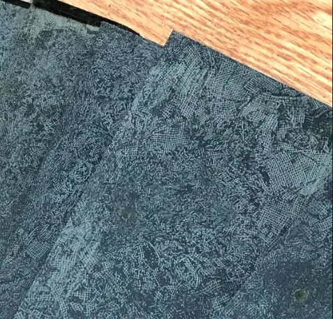Vintage 1940s Rag/Shredded Canvas Micarta- Various Sizes- BLACK - 1 slab