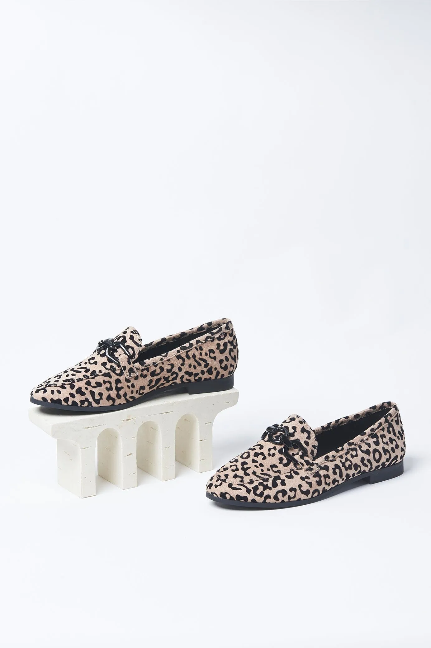 Virginia Loafers Animal Print